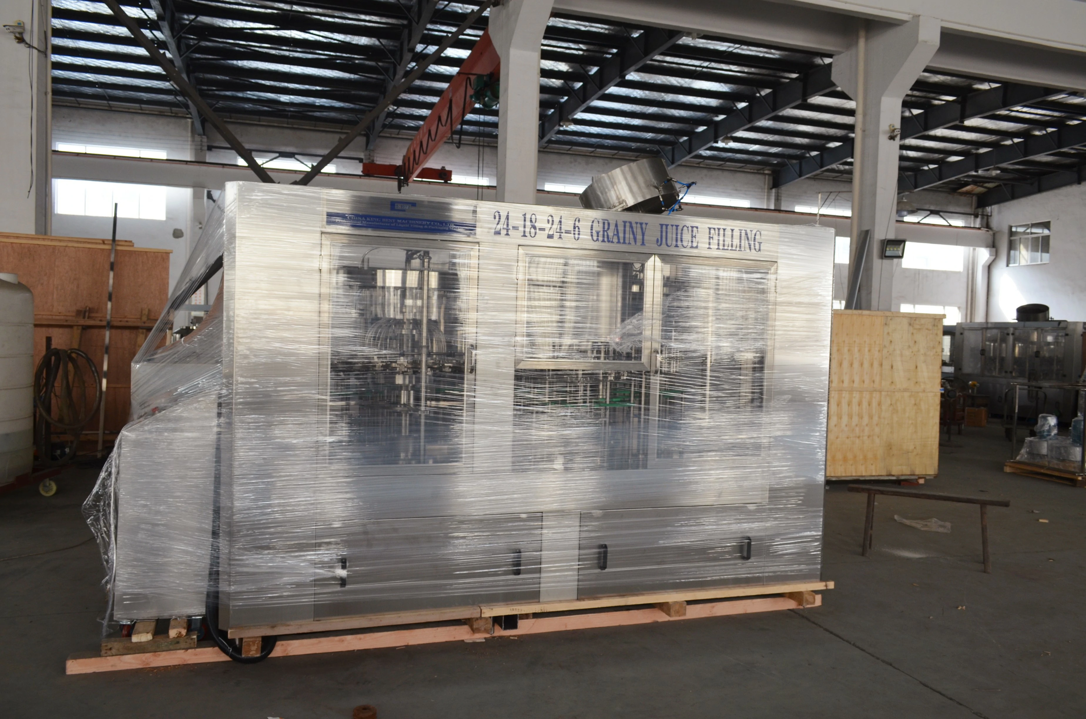 Pulp Juice Filling Machine Line delivered to Colombia